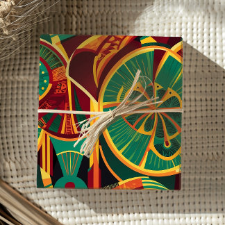 Abstrakt Geometrische Lüftergeschenke für mexikani Geschenkpapier