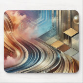 Abstrakt geometrische Mauspad (Vorne)