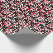 Abstrakt geometrische Mitte des Jahrhunderts Geschenkpapier (Ecke)