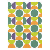 Abstrakt geometrische Mitte des Jahrhunderts Moder Tischdecke (Vorderseite)