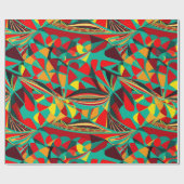 Abstrakt Geometrische moderne Geschenke für mexika Geschenkpapier (Flach)