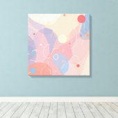 Abstrakt Geometrische moderne Leinwand (Insitu (Holzboden))