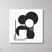 Abstrakt Geometrische moderne Leinwand (Vorderseite)