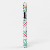 Abstrakt geometrische Moderne Marmor Girly Chic Case-Mate iPhone Hülle (Hinten/Rechts)