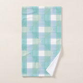 Abstrakt geometrische Quadrate Badetuch Set - Mode (Handtuch)