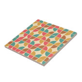 Abstrakt Geometrischer Aquamariner Senf aus der Mi Fliese (Seite)