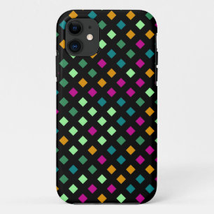 Abstrakt geometrischer Diamant   Retro Moderne Plä Case-Mate iPhone Hülle
