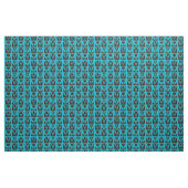 Abstrakt Geometrisches Blumenmuster Stoff (Fat Quarter (45,7 x 55,9 cm))