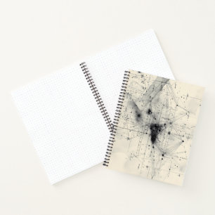 Abstrakt-geometrisches Design-Notebook Notizblock