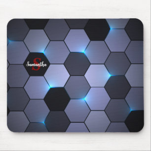 Abstrakt geometrisches Elegance Hexagonal Mouse Pa Mousepad