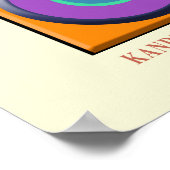 Abstrakt Geometrisches EP Nr. 5 Poster (Ecke)