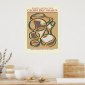 Abstrakt Geometrisches EP Nr. 9 Poster (Küche)