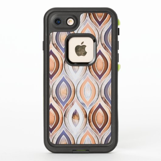 Abstrakt Geometrisches LebenProof® Apple iPhone 7 (Rückseite)