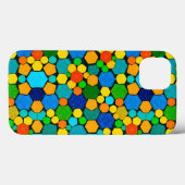 Abstrakt geometrisches Mosaikmuster Case-Mate iPhone Hülle (Rückseite (Horizontal))