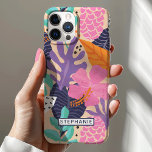 Abstrakt geometrisches Muster Case-Mate iPhone Hülle<br><div class="desc">Abstrakt Geometrisches tropisches Jungle-Muster - individueller Fall. Niedliche coole und personalisierte Handy Gehäuse Design. Personalisieren Sie dieses benutzerdefinierte Design mit Ihrem eigenen Namen oder Text. Macht einen großartigen Geburtstag,  Weihnachten oder ein alltägliches Geschenk.</div>