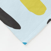 Abstrakt Geometrisches Nahtloses Dekorationsmuster Fleecedecke (Ecke)