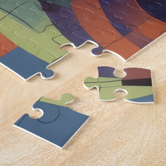 Abstrakt Geometrisches Puzzle - Moderne Kunst (Seite)