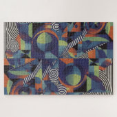 Abstrakt Geometrisches Puzzle - Moderne Kunst (Horizontal)