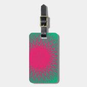 abstrakt gepäckanhänger (Vorderseite vertikal)