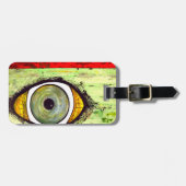 Abstrakt Gepäckanhänger (Vorderseite horizontal)