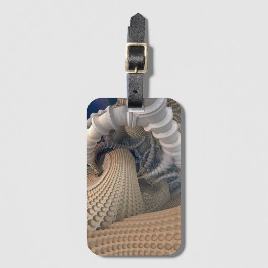 Abstrakt Gepäckanhänger (Vorderseite Vertikal)