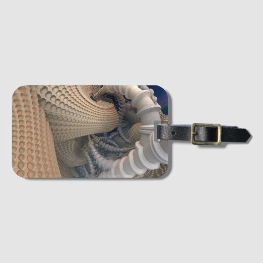 Abstrakt Gepäckanhänger (Vorderseite (Horizontal))