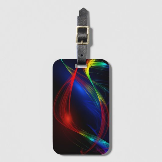 Abstrakt Gepäckanhänger (Vorderseite Vertikal)