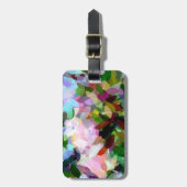 Abstrakt Gepäckanhänger (Vorderseite vertikal)