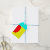 Abstrakt Geschenkanhänger (Mit Garn)