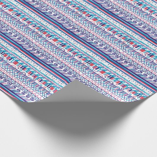 Abstrakt Geschenkpapier (Ecke)