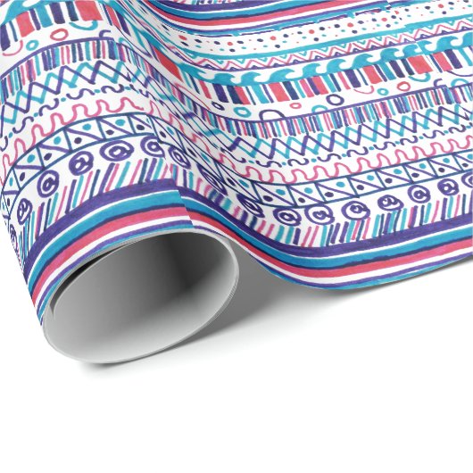 Abstrakt Geschenkpapier (Rolleneckpunkt)