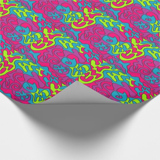 Abstrakt Geschenkpapier (Ecke)