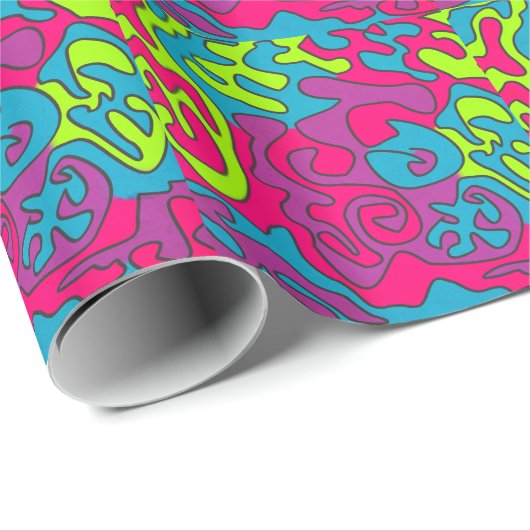 Abstrakt Geschenkpapier (Rolleneckpunkt)