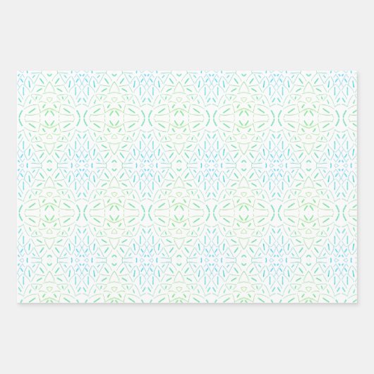 Abstrakt  geschenkpapier set (Vorderseite)