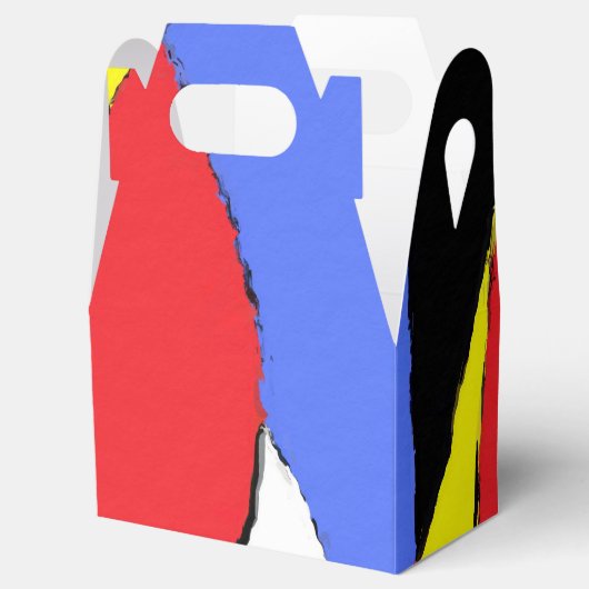 Abstrakt Geschenkschachtel (Geöffnet)