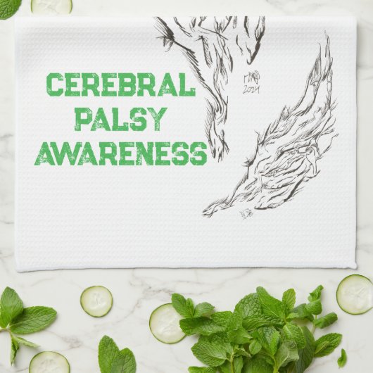 abstrakt geschirrtuch (Gefaltet)