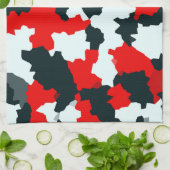 Abstrakt Geschirrtuch (Gefaltet)