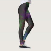 Abstrakt gestrichen leggings (Rechts)