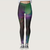 Abstrakt gestrichen leggings (Vorderseite)