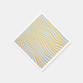Abstrakt gestrichen serviette (Ecke)
