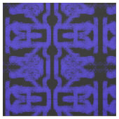 abstrakt gestrichen Thunder_Cove blau/schwarz Stoff (Muster)