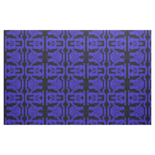 abstrakt gestrichen Thunder_Cove blau/schwarz Stoff (Fat Quarter (45,7 x 55,9 cm))