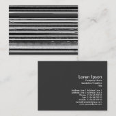 Abstrakt gestrichen visitenkarte (Vorne/Hinten)