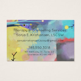 Abstrakt gestrichene gemischte Medien