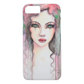 Abstrakt gestrichene Girl Case-Mate iPhone Hülle (Rückseite)