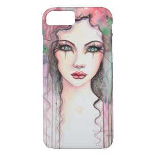 Abstrakt gestrichene Girl Case-Mate iPhone Hülle