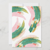 Abstrakt gestrichene Schlaganfälle Hochzeiten (Rückseite)