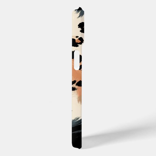 Abstrakt gestrichener exotischer Tierdruckleopard Case-Mate iPhone Hülle (Rückseite / Rechts)