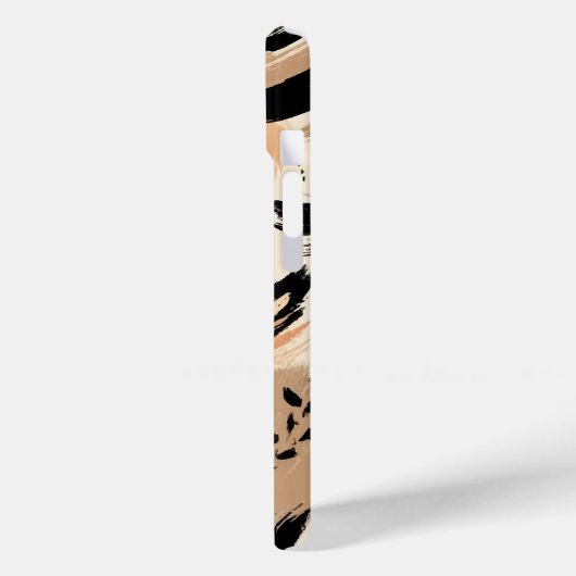 Abstrakt gestrichener exotischer Tierdruckleopard Case-Mate iPhone Hülle (Rückseite / Links)