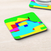 Abstrakt Getränkeuntersetzer (Linke Seite)